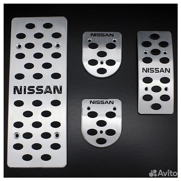 Накладки на педали Ниссан Кашкай - Nissan Qashqai