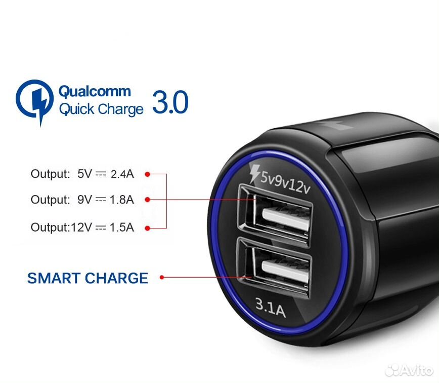 Qc 3.0. Быстрая зарядка quick charge 3.0. Quick charge 2.0 и 3.0 отличия. Быстрая зарядка в прикуриватель. Зарядное устройство quick charge 3.0 описание.