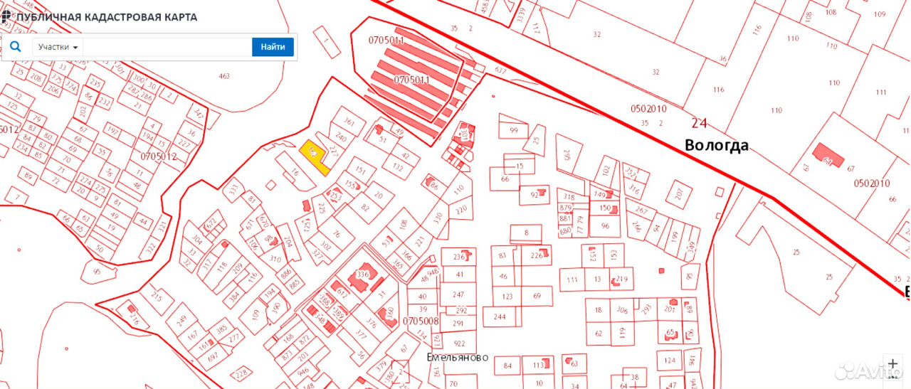 Кадастровая карта белозерск вологодская область