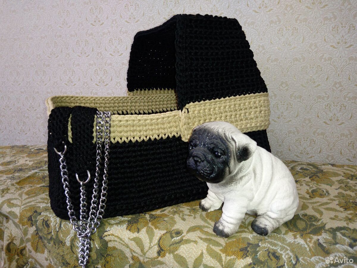 Переноска-люлька для маленьких собак купить на Зозу.ру - фотография № 2