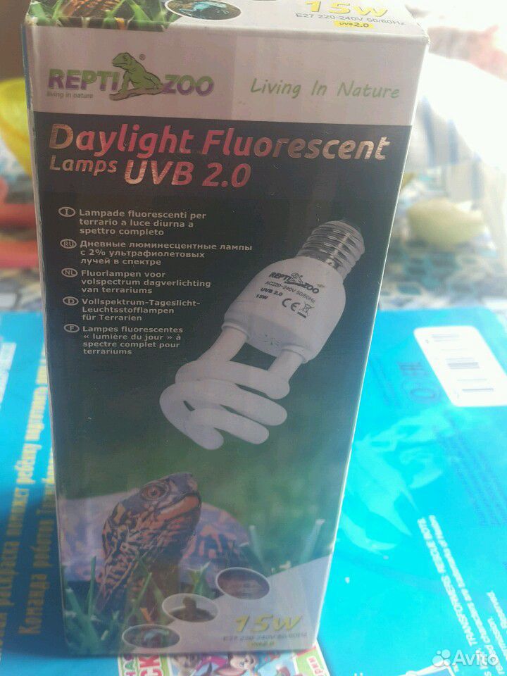 Ультрафиолетовая лампа для рептилий купить на Зозу.ру - фотография № 1