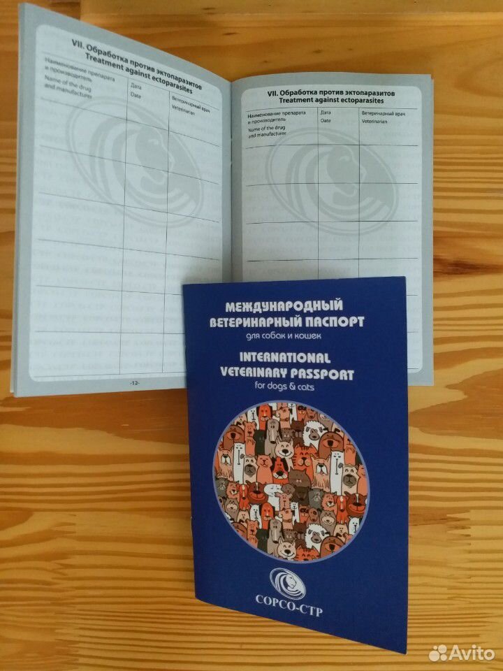 Вет. паспорт для кошек или собак купить на Зозу.ру - фотография № 1