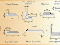 Как зарезать отливы на цоколе