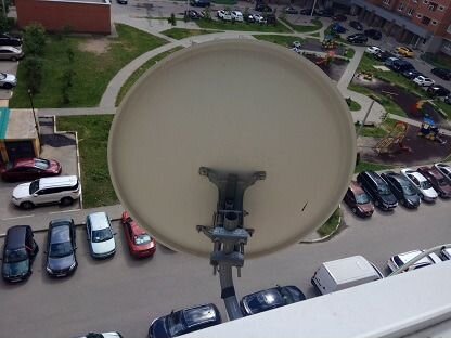 Установка спутниковых и эфирных (DVB-T2) антенн