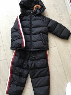 Комплект пуховой Moncler куртка и комбенизон мальч