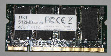 Модуль памяти 512MB для принтера OKI9650 OKI9655
