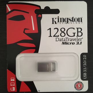 USB флешка Kingston 128 Gb USB 3.1