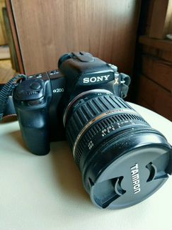 Фотоаппарат Sony alpha 200