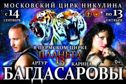 Билет в цирк Багдасаровых