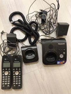 Телефон с двумя трубками «Panasonic »