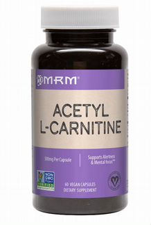 MRM, acetyl L-carnitine, 500 mg, 60 капс