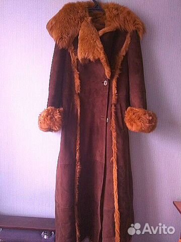 Дублёнка новая, Турция, натуральная, 52 р. длинная