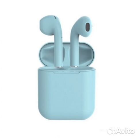 Сенсорные наушники AirPods I12-TWS 5.0 Голубые