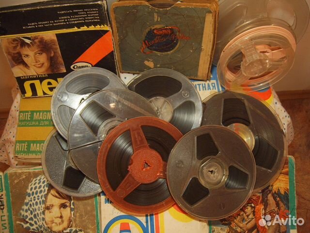 Бобины (катушки) с песнями 1977-84 г СССР и Европа
