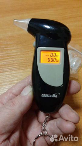 Цифровой алкотестер