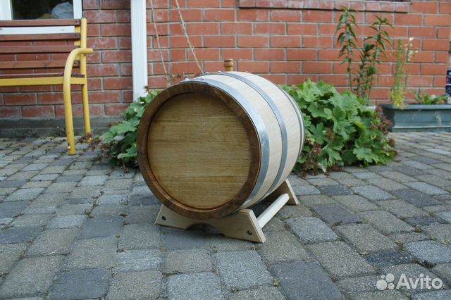 Дубовая бочка 20 литров для напитков