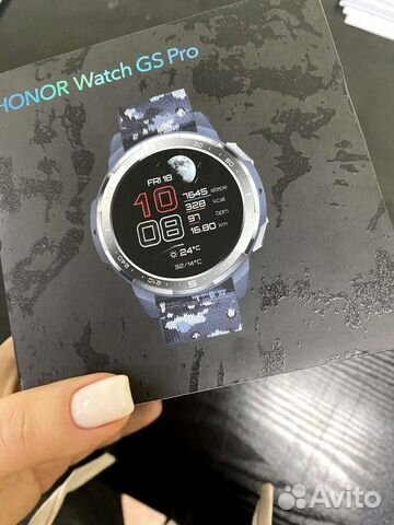 honor watch gs pro blue