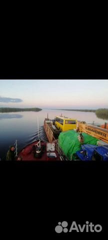 Грузоперевозки водным транспортом, баржа аппарель