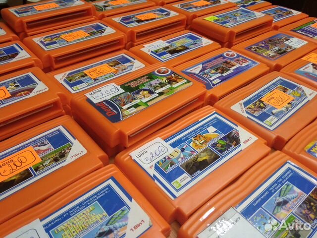 Картриджи Sega Dendy