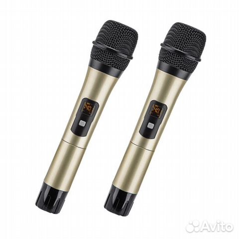 Беспроводной универсальный микрофон (компл. 2 шт.)