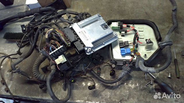 Проводка двигателя f10 n57n bmw