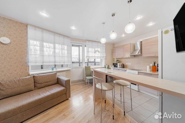 

Квартира-студия, 32 м², 1 кровать
