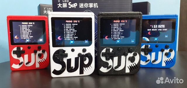 Игровая консоль Sup с джойстиком 400игр Денди +тв