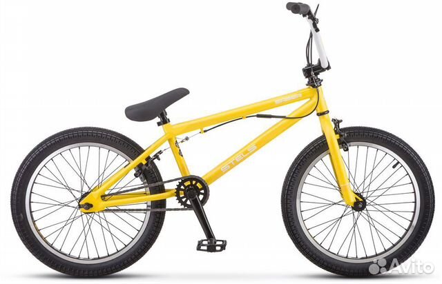 Велосипед BMX Stels Saber желтый