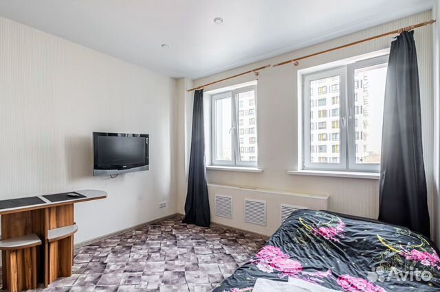 

Квартира-студия, 27 м², 2 кровати