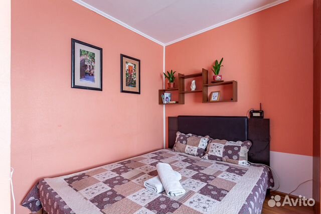 

Квартира-студия, 35 м², 2 кровати