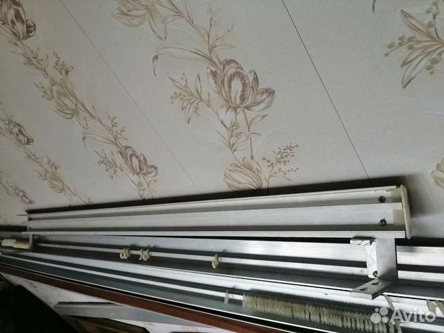 Гардины / карнизы металлические. От 1 м. до 3 м