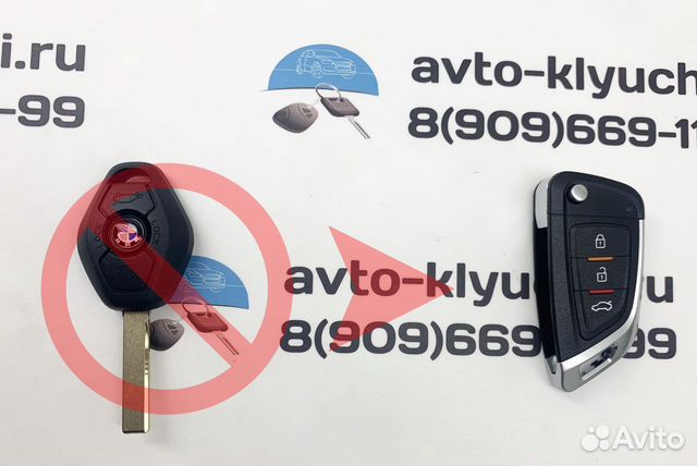 Ключ бмв 3 Е46 (BMW 3 E46) Вместо штатного