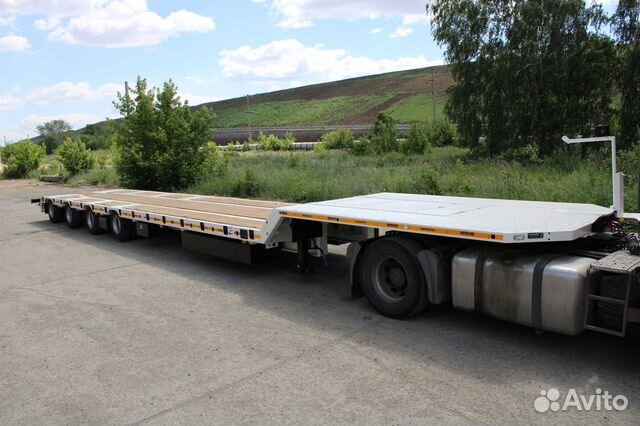 Полуприцеп трал (тяжеловоз) Berger 9854, 2023