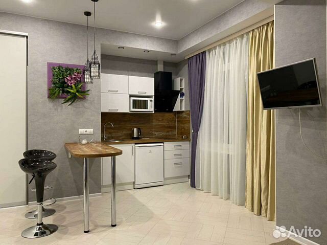 

Квартира-студия, 30 м², 2 кровати