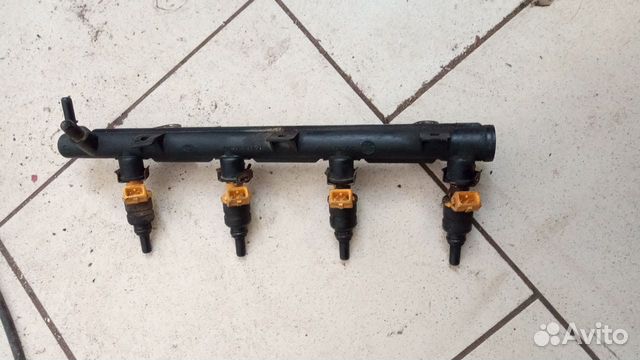 Форсунка топливная kia rio 1 spectra