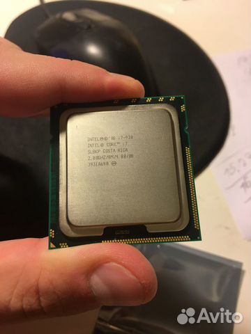Процессор Intel core i7 930 Bloomfield сокет 1366