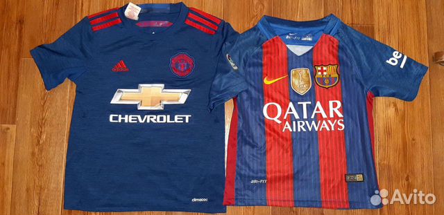 Детская футбольная майка Nike и шорты