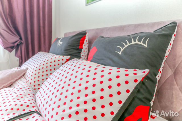 

1-к. квартира, 40 м², 2 кровати