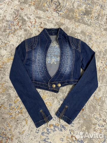 Болеро джинсовое 152