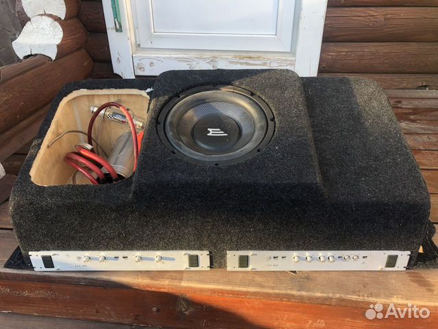 Сабвуфер и усилитель