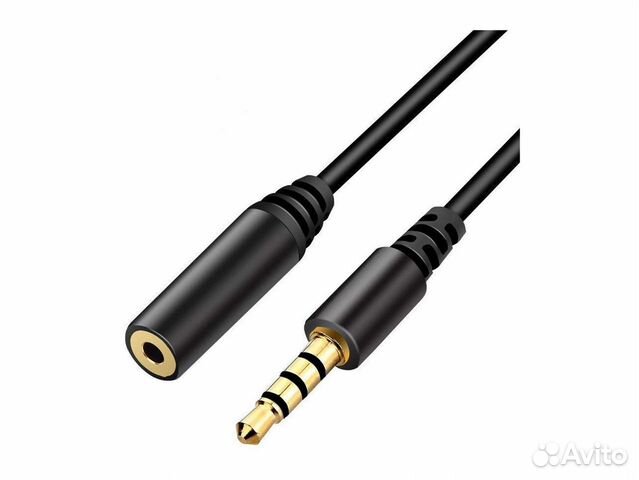 Переходник MicroJack 2.5мм(M) - MiniJack 3.5мм(F)