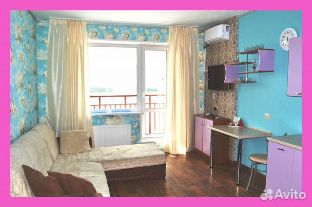 

Квартира-студия, 30 м², 2 кровати