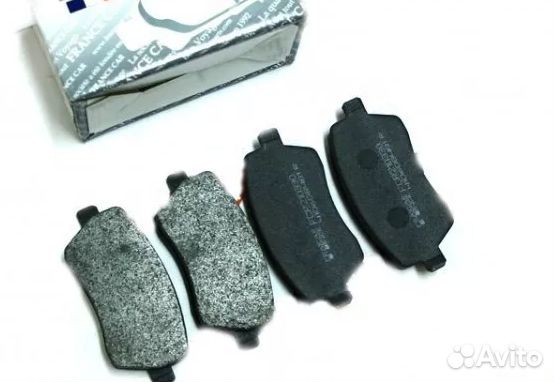 Колодки тормозные ренault логан 04/сандеро 08/клио