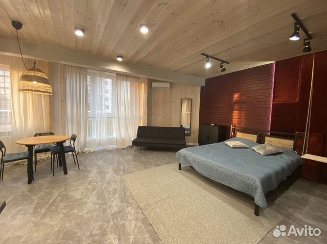 

Квартира-студия, 40 м², 2 кровати