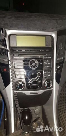 Штатная автомагнитола на hyundai sonata