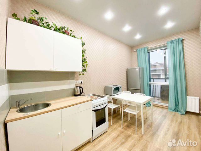 

1-к. квартира, 45 м², 2 кровати