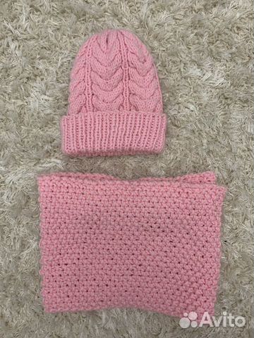 Шапка и снуд женский