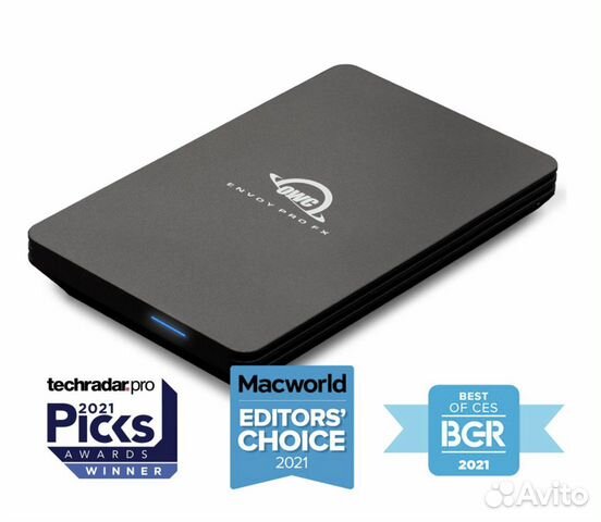 Диск OWC 2TB Envoy Pro FX External SSD до 2800 MBs