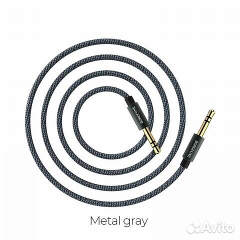 Аудио-кабель borofone BL3 Audiolink, AUX, 1 м