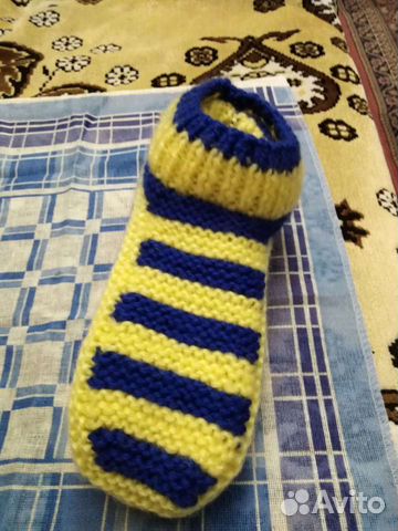 Носки вязаные